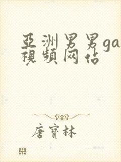 亚洲男男gay视频网站