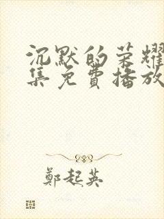 沉默的荣耀32集免费播放封面
