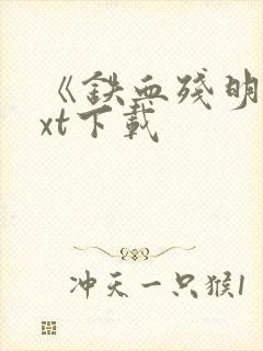 《铁血残明》txt下载