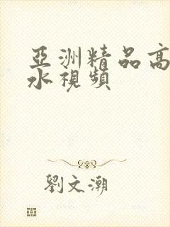 亚洲精品高潮喷水视频