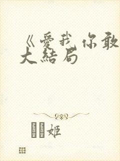 《爱我你敢吗》大结局封面