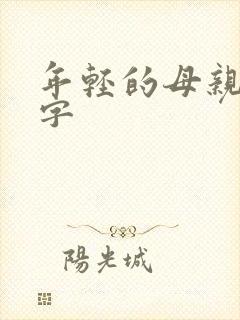 年轻的母亲3中字