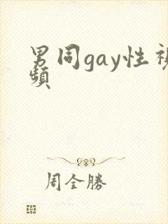 男同gay性视频封面