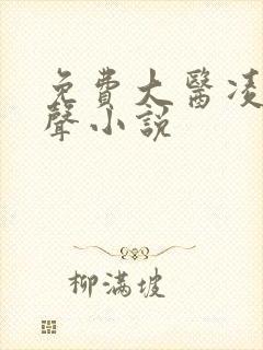 免费大医凌然有声小说封面