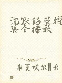 沉默的荣耀40集全播放封面