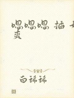 嗯嗯嗯 插 好爽封面