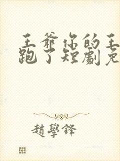 王爷你的王妃又跑了短剧免费观看全集封面