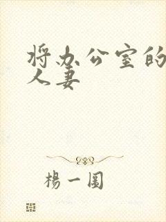 将办公室的靓美人妻封面