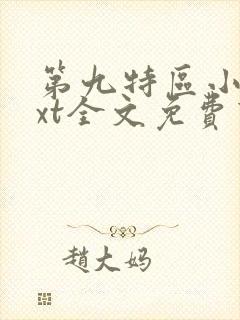 第九特区小说txt全文免费下载封面