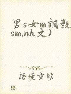 男s女m调教(sm,nh文)
