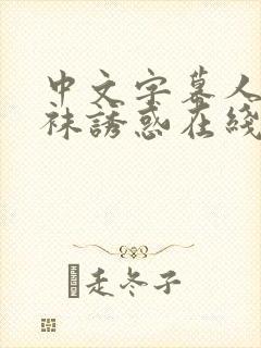 中文字幕人妻丝袜诱惑在线