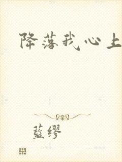 降落我心上