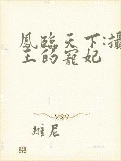 凤临天下:摄政王的宠妃