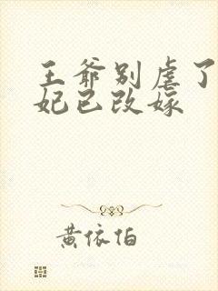 王爷别虐了,王妃已改嫁