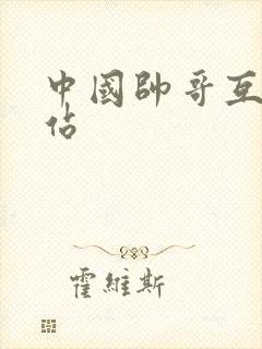 中国帅哥互操网站封面