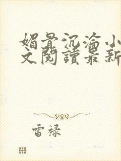 媚骨沉沦小说全文阅读最新章节封面