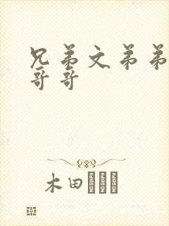 兄弟文弟弟喜欢哥哥