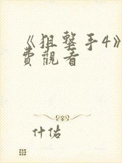 《狙击手4》免费观看封面