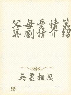 父母爱情第25集剧情介绍
