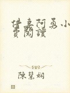 借妻阿勇小说免费阅读封面