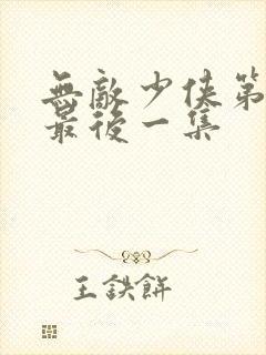 无敌少侠第三季最后一集封面