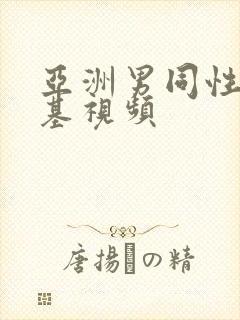 亚洲男同性恋搞基视频