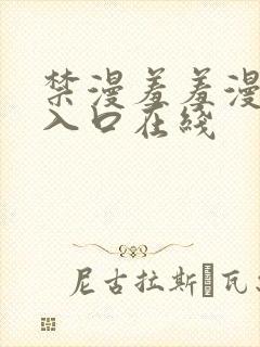 禁漫羞羞漫画网入口在线
