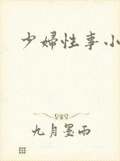 少妇性事小说