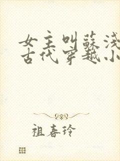 女主叫苏浅浅的古代穿越小说