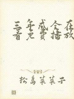 三年成全在线观看免费播放电影农村