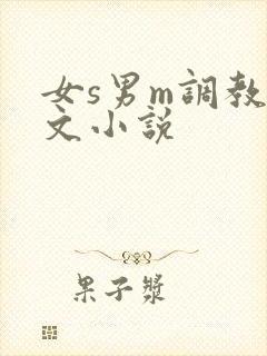 女s男m调教h文小说