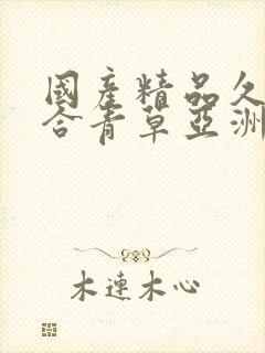 国产精品久久综合青草亚洲av