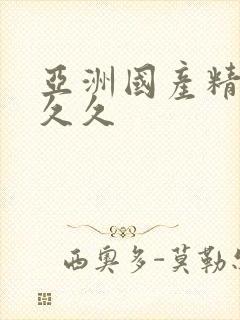 亚洲国产精品久久久封面