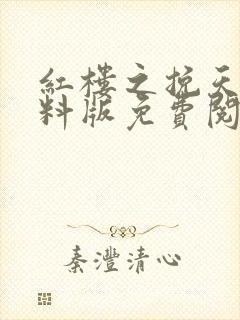 红楼之挽天倾加料版免费阅读