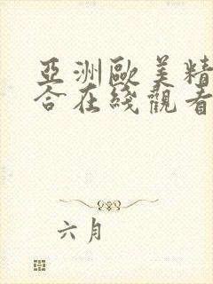 亚洲欧美精品综合在线观看