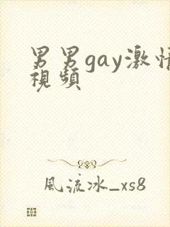 男男gay激情视频