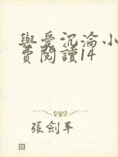 与爱沉沦小说免费阅读14