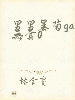 男男暴菊gay无套0封面