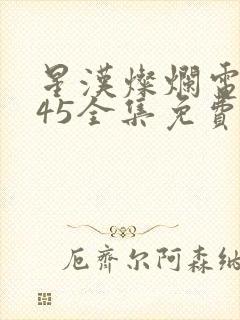 星汉灿烂电视剧45全集免费观看
