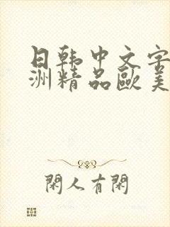 日韩中文字幕亚洲精品欧美
