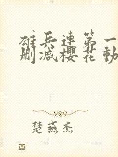 雄兵连第一季无删减樱花动漫封面