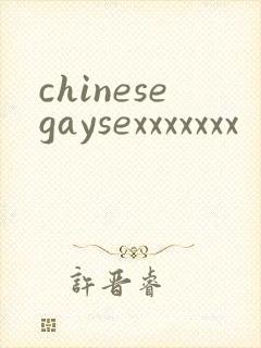 chinesegaysexxxxxxx封面