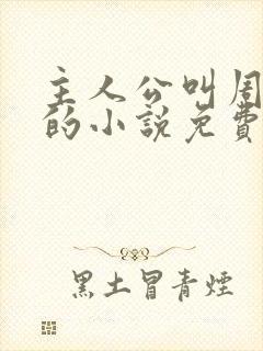 主人公叫周轻羽的小说免费阅读