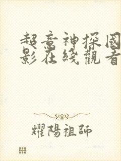 超意神探国语电影在线观看免费高清