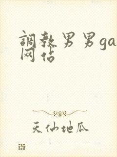 调教男男gay网站