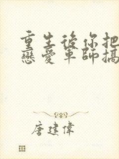 重生后你把对方恋爱军师搞到手了笔趣阁封面