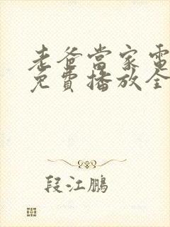 老爸当家电视剧免费播放全集