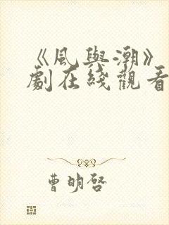 《风与潮》电视剧在线观看