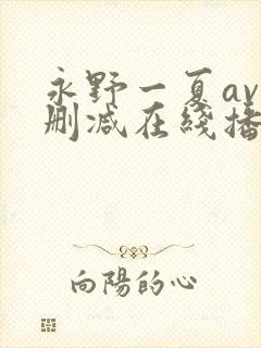 永野一夏av无删减在线播放封面