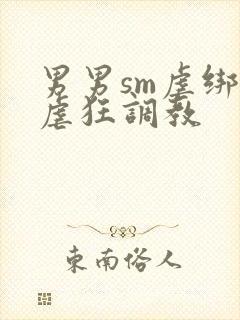 男男sm虐绑受虐狂调教封面